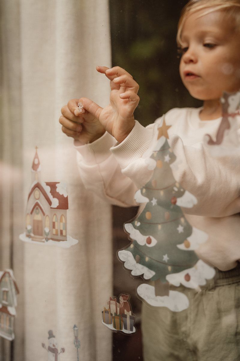 Maxi Pegatinas Navidad Ventanas Little Dutch