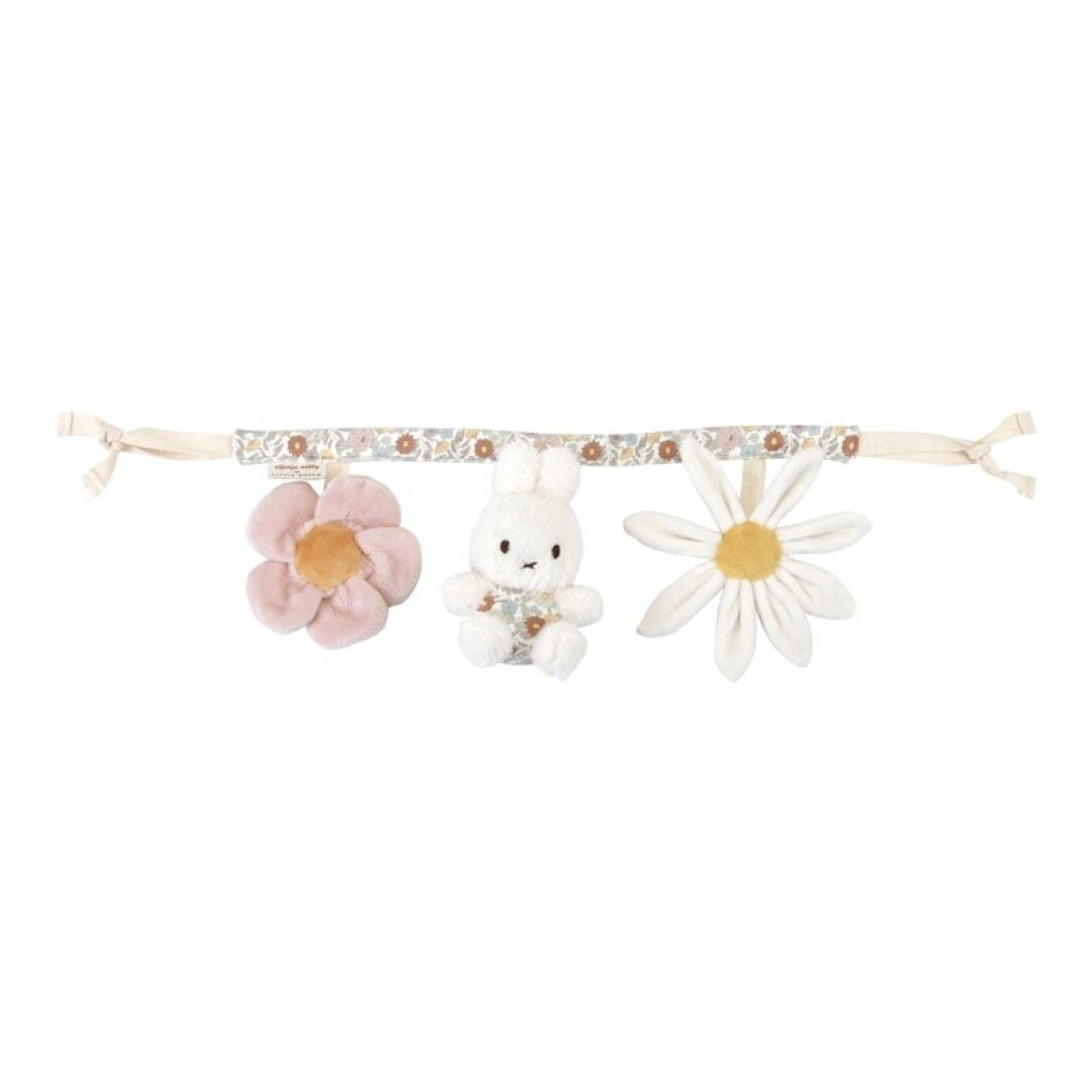 Juguete Carrito Miffy Vintage Flowers Little Dutch