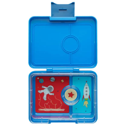 YUMBOX Snack 3 Compartimentos - Surf Blue Rocket