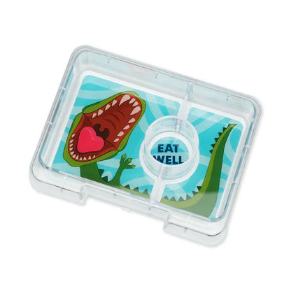 YUMBOX Snack 3 Compartimentos - Jurassic Green Dino