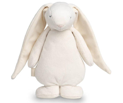 Conejito Peluche Orgánico Luz y Sonido -  Moonie Crema