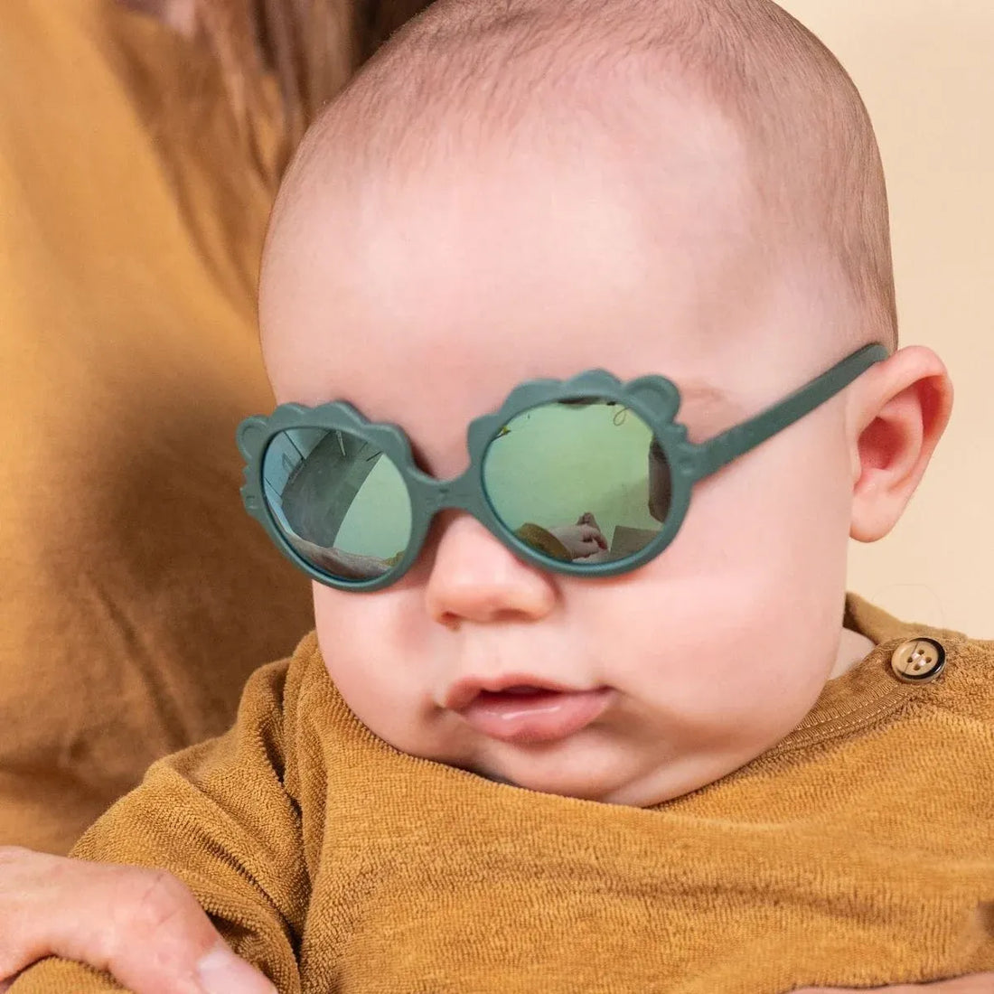 Gafas Sol Bebé Kietla Lion Green 0-12 meses