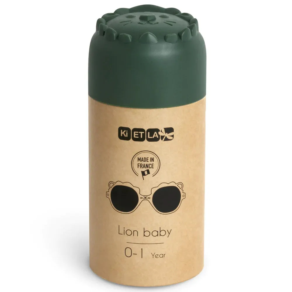 Gafas Sol Bebé Kietla Lion Green 0-12 meses