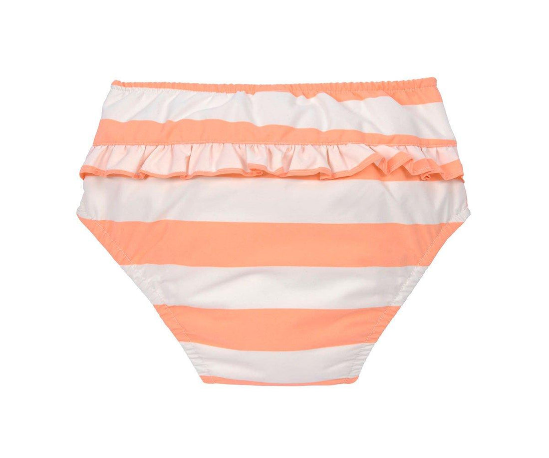 Bañador Pañal Stripes Milky Peach Lässig