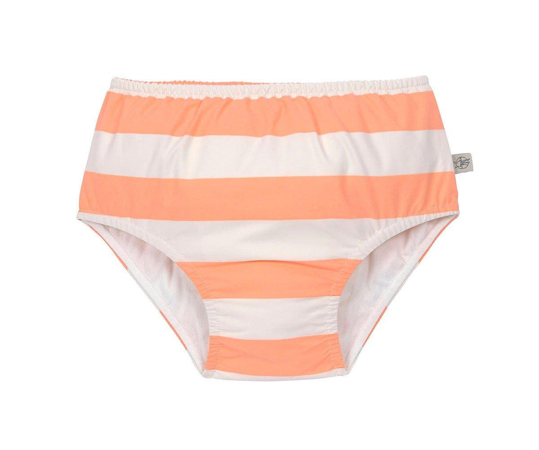 Bañador Pañal Stripes Milky Peach Lässig