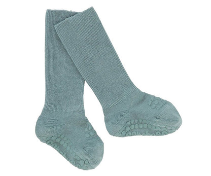 Calcetines Suela Antideslizante Bambú Dusty Blue