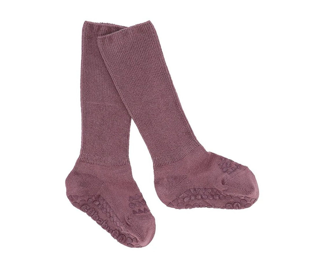 Calcetines Suela Antideslizante Bambú Misty Plum