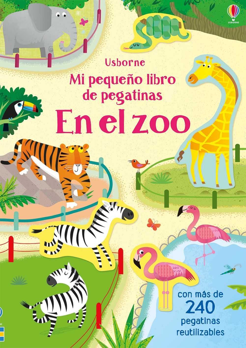 Libro Pegatinas en el Zoo