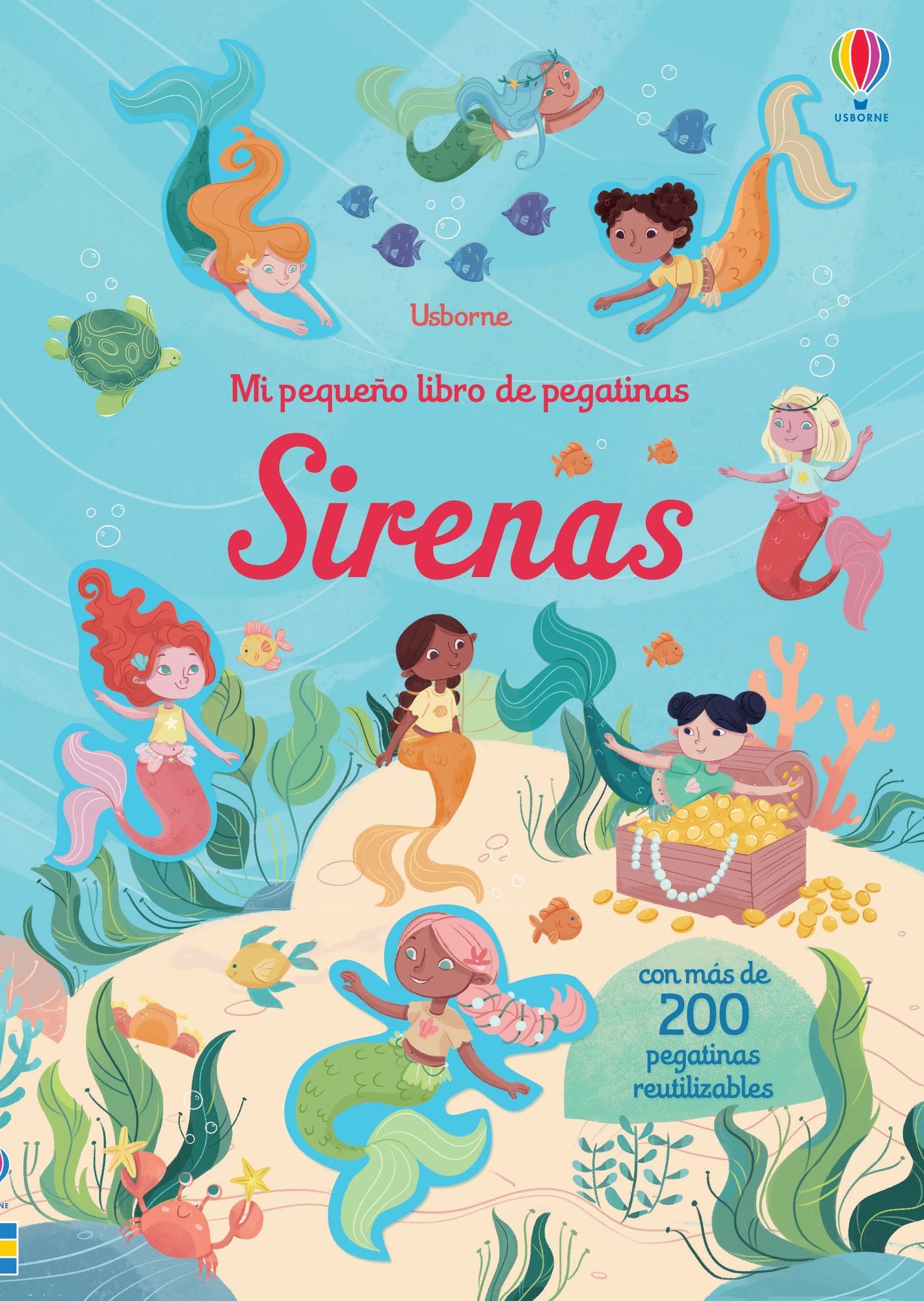 Libro Pegatinas Sirenas