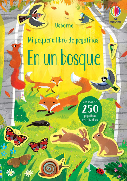 Libro Pegatinas En un bosque