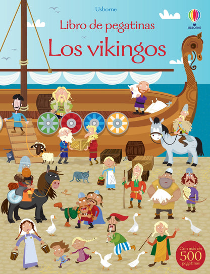 Libro Pegatinas Los Vikingos