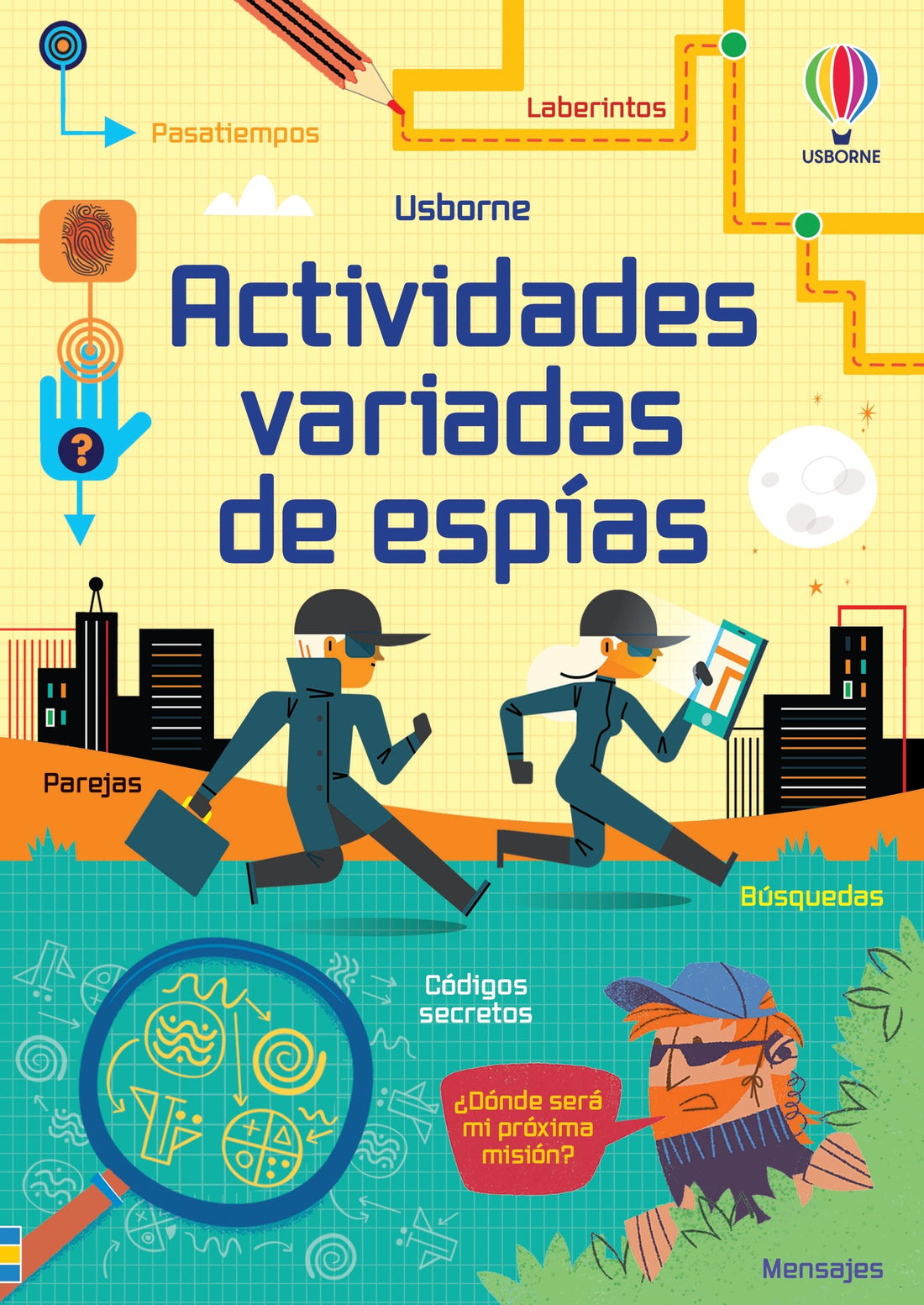 Actividades variadas de espías