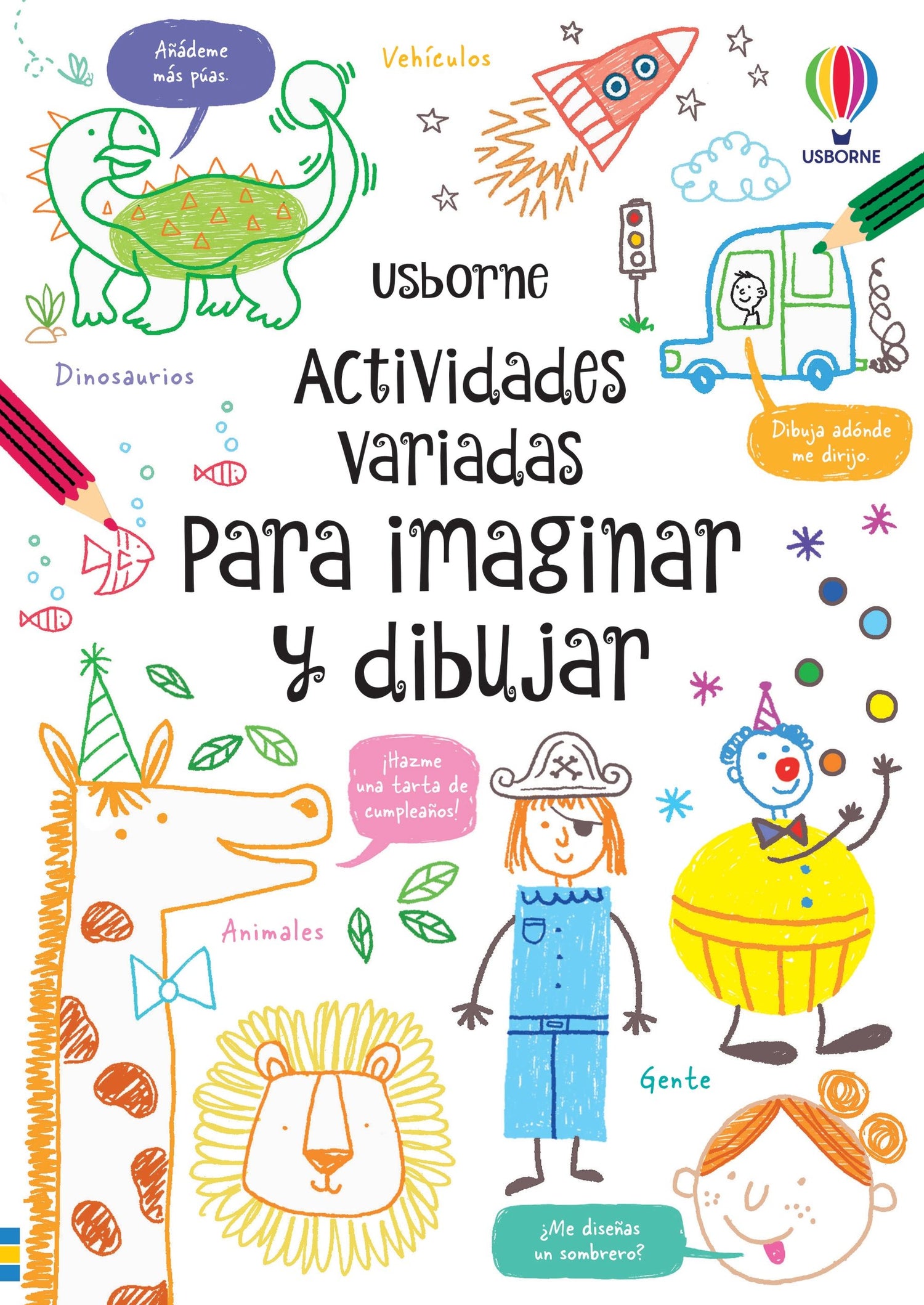 Actividades variadas para imaginar y dibujar