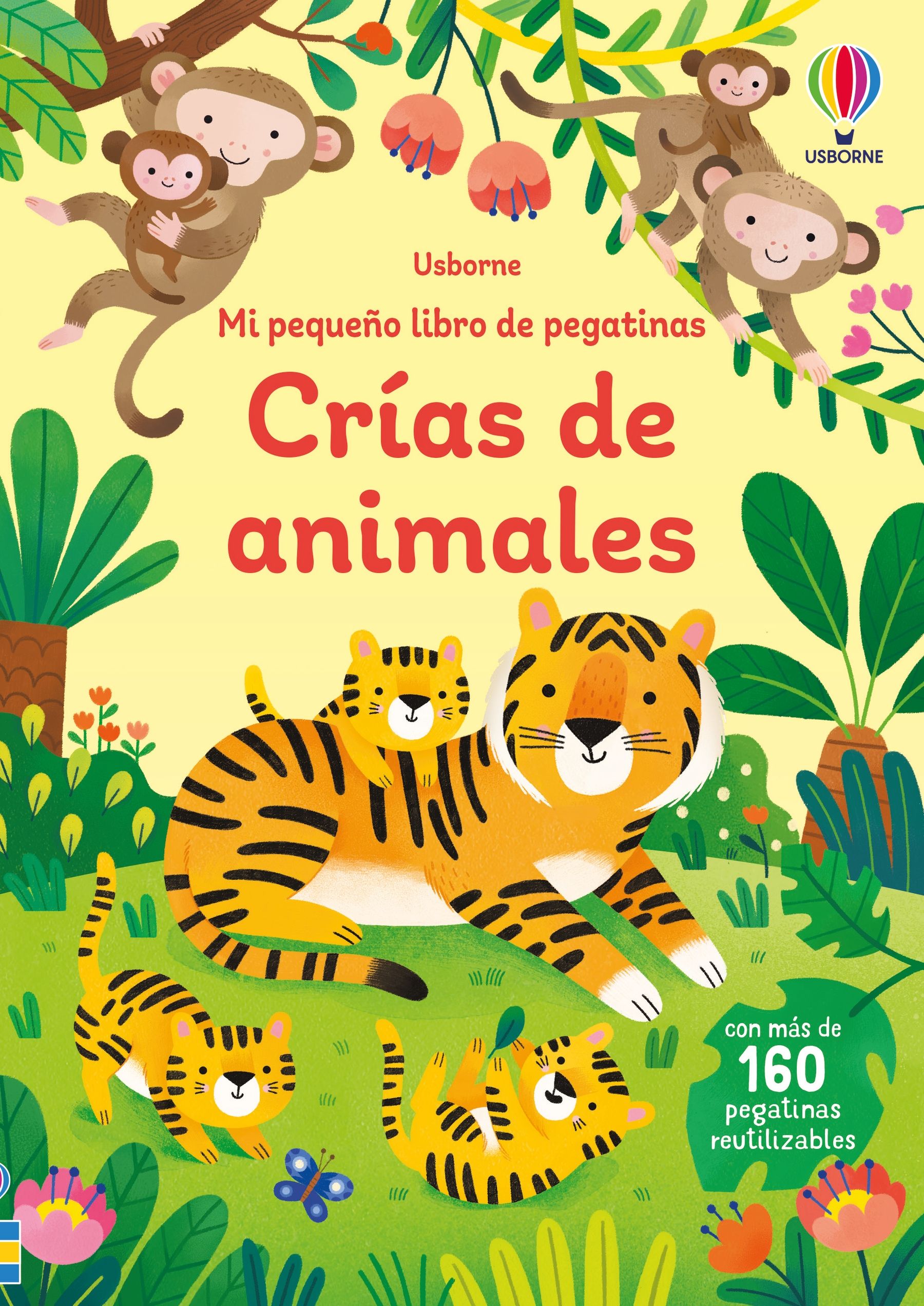 Libro Pegatinas Crías De Animales