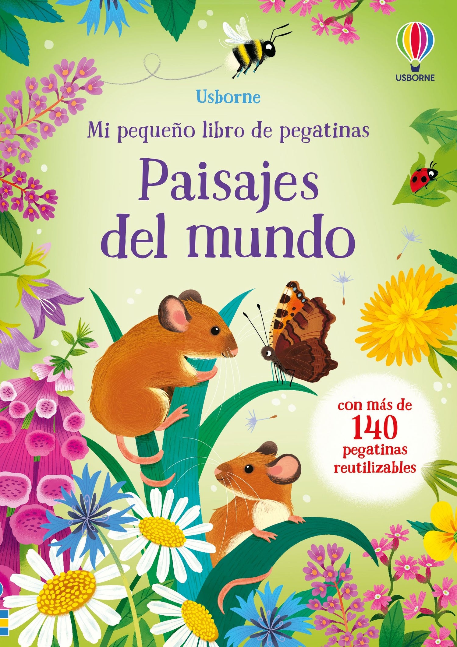 Libro Pegatinas Paisajes del mundo