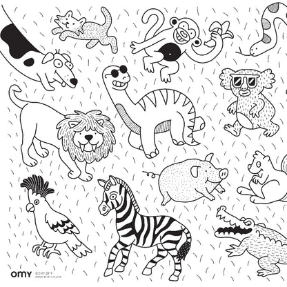 Animales - Libro para colorear de bolsillo