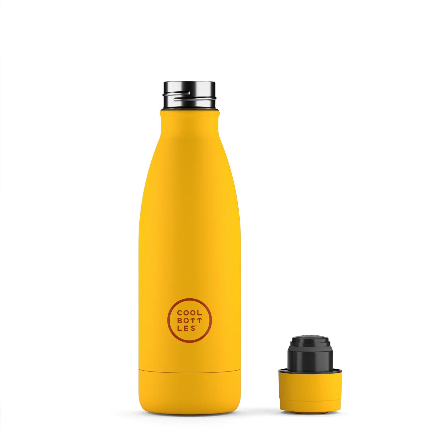 Botella Termo 350ml Cool Bottles VIVID YELLOW