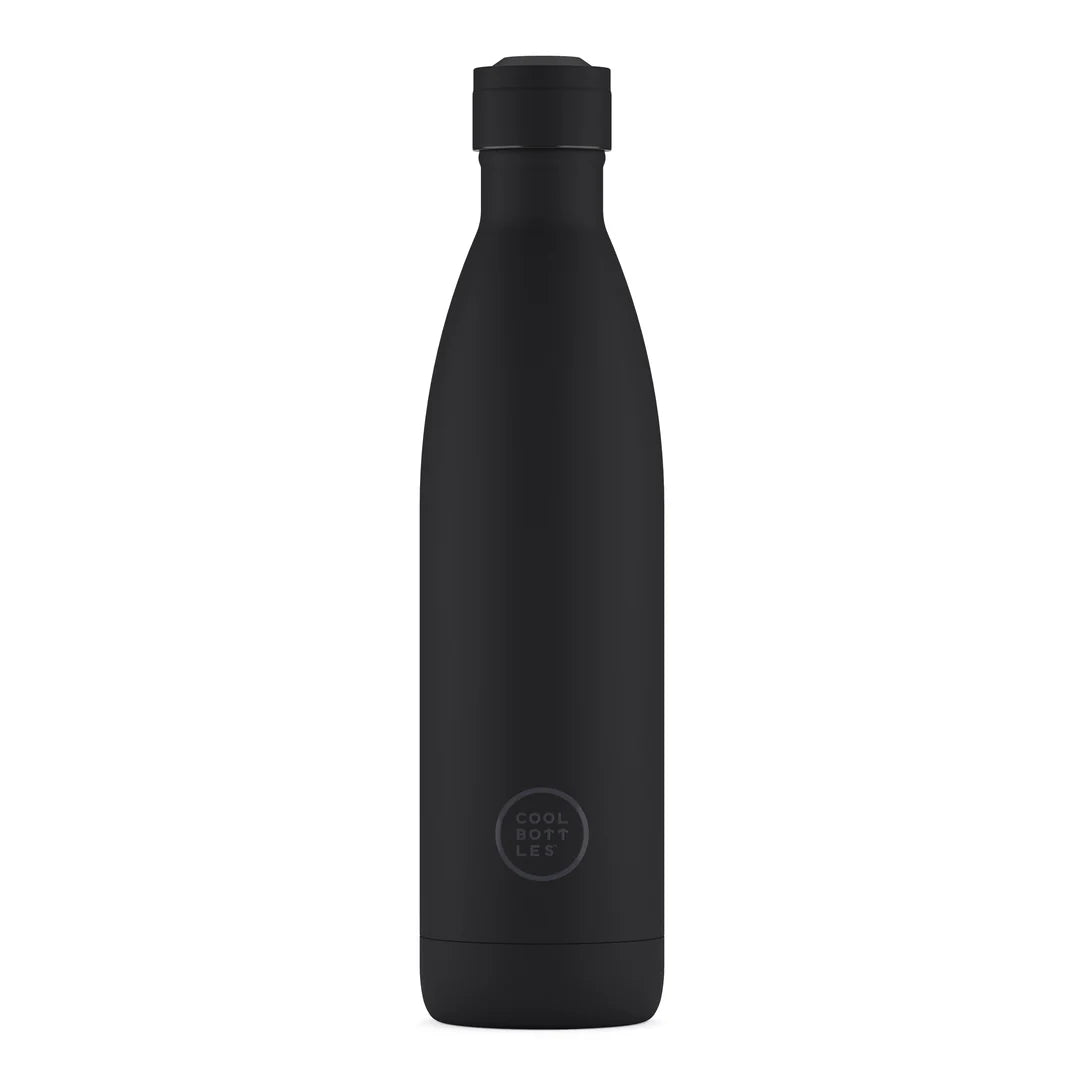 Botella Termo 750ml Cool Bottles MONO BLACK