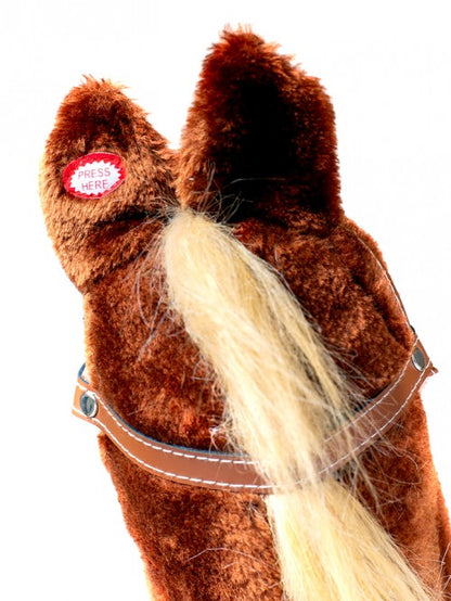 Caballo Peluche Marrón