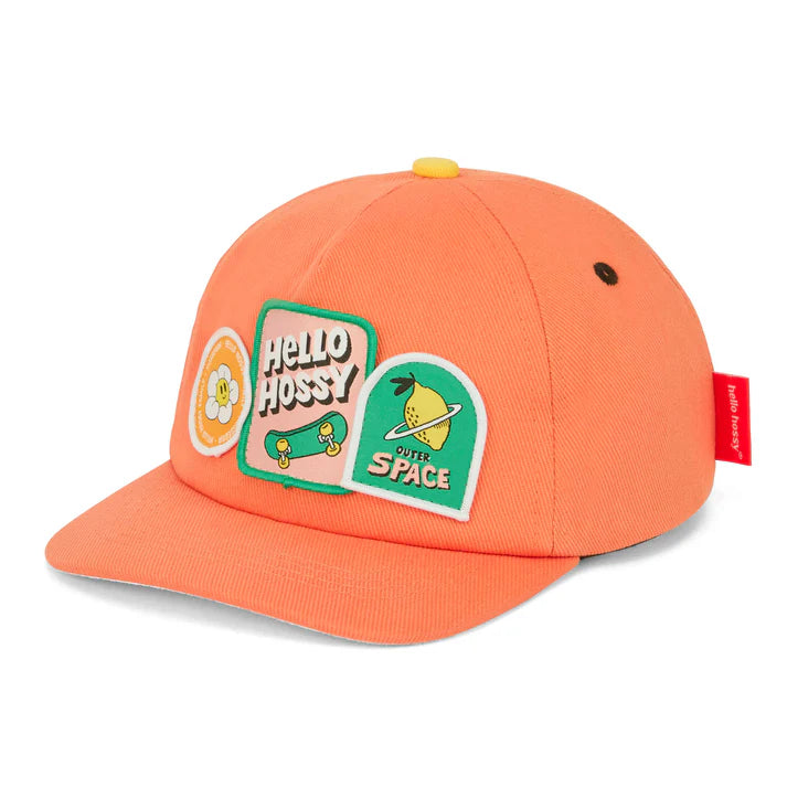 Gorra Visera Infantil + 6 años Patchy Orange Hello Hossy