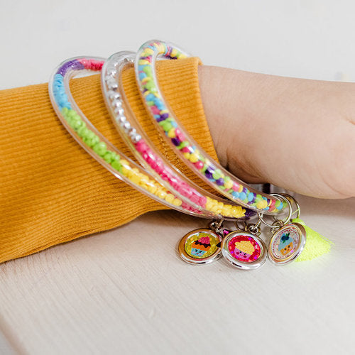 Juego Decora tu Brazalete Glitter Tubes Totum