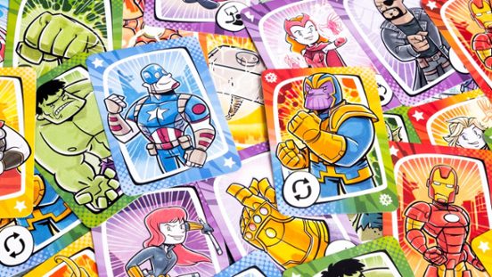 Juego de cartas Virus Marvel