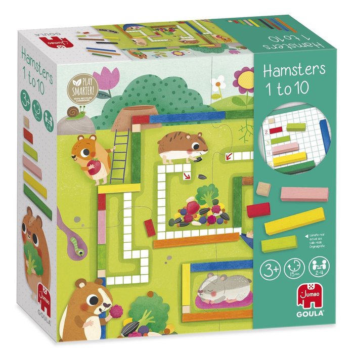 Juego Hamster 1 a 10 Goula