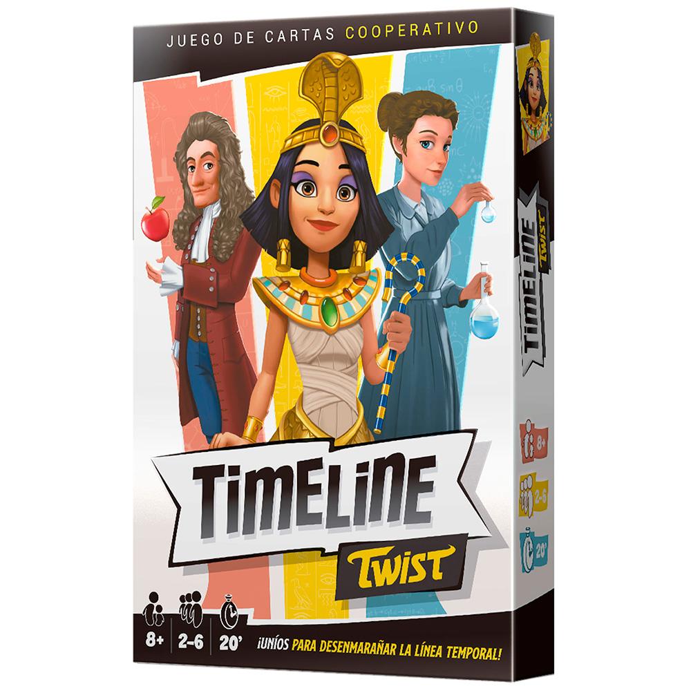 Juego de Cartas Cooperativo Timeline Twist