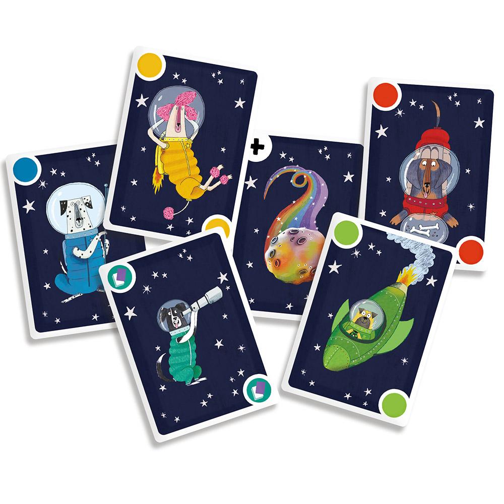 Juego de Cartas Perros Espaciales Auzou