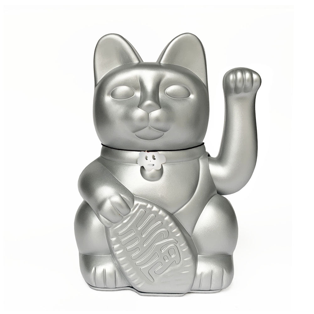 Luckycat Gato de la Suerte Chino - Plata