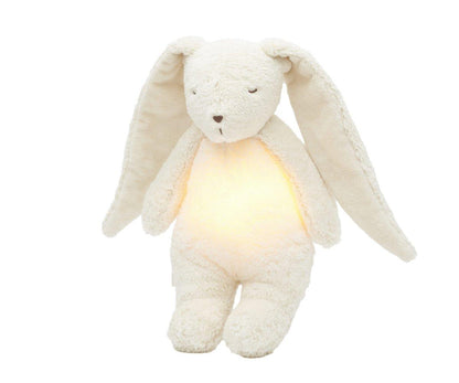 Osito Peluche Orgánico Luz y Sonido Moonie Polar