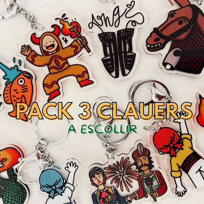 Pack 3 Clauers