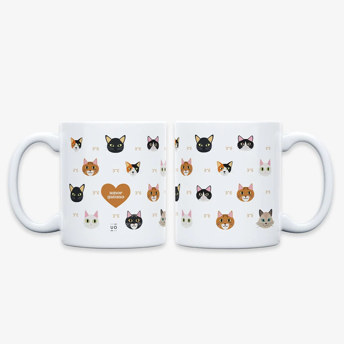 Taza &quot;Amor gatuno&quot;