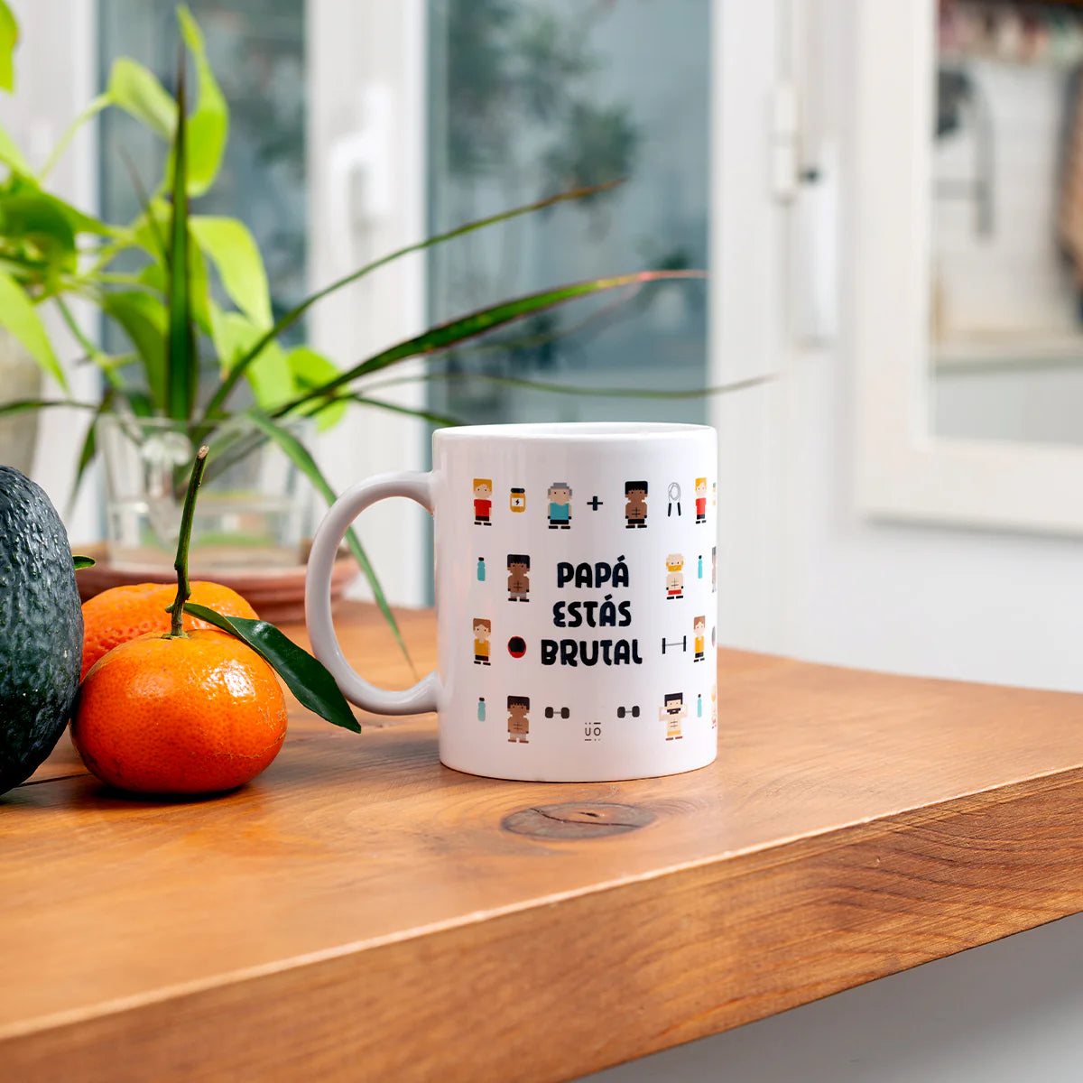 Taza &quot;Papá estás brutal&quot;