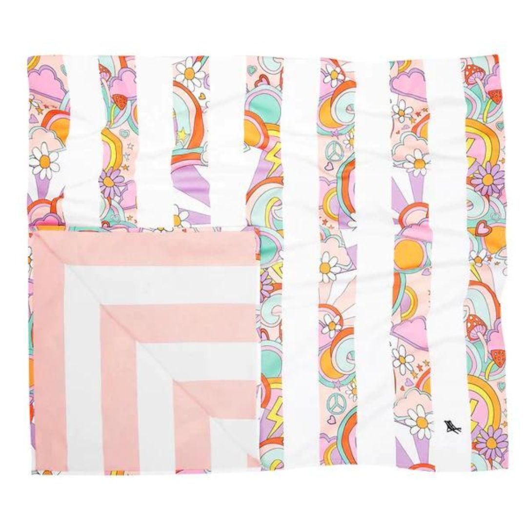 Toalla Playa Microfibra Dock &amp; Bay L - Pink Power