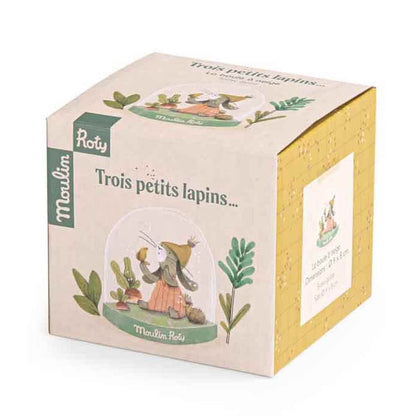 Bola de nieve Petits Lapins Moulin Roty