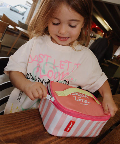 Bolsa de Almuerzo Pink Stripes Hello Hossy