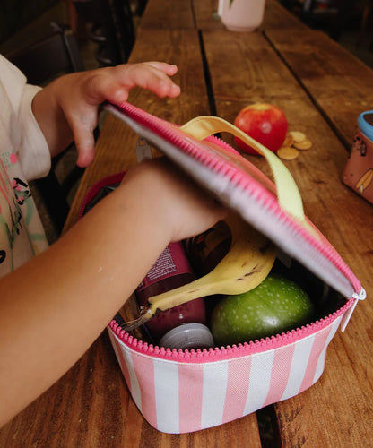 Bolsa de Almuerzo Pink Stripes Hello Hossy
