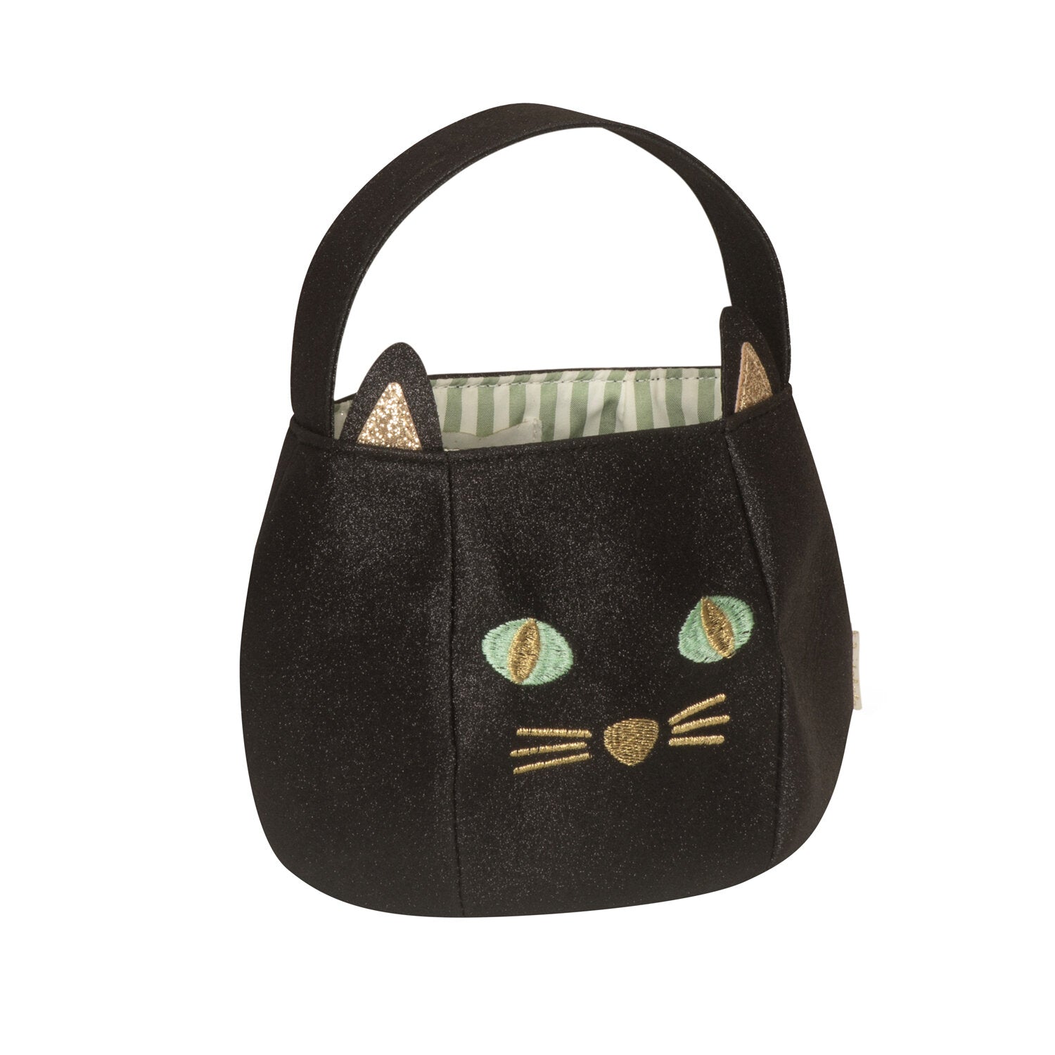 Bolso Cubo Caramelos Halloween Gato Negro Rockahula