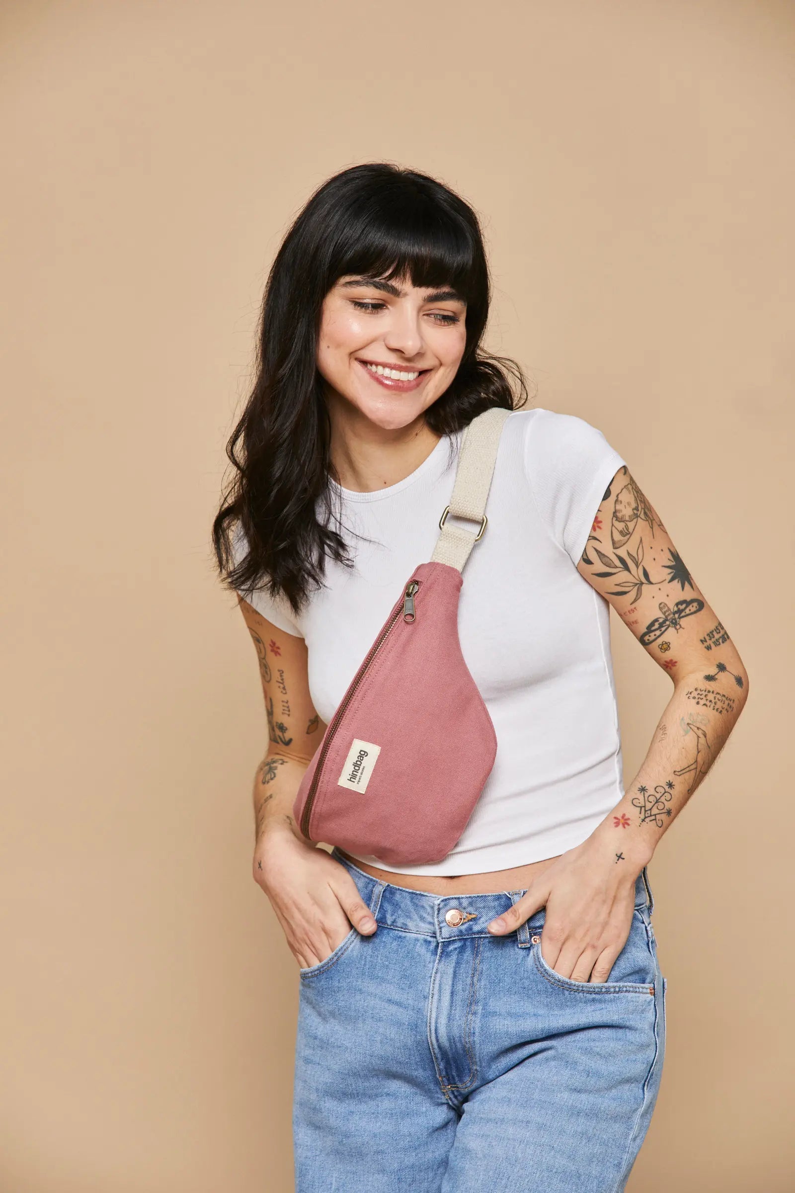 Bolso Riñonera Olivia Blush