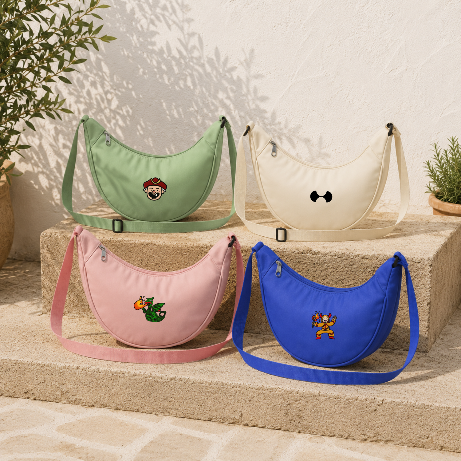 Bolso Creuat Festa Major (Varis Dissenys i Colors)