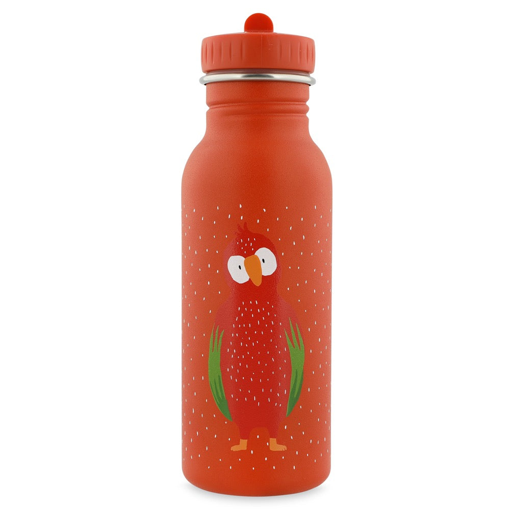 Botella Acero Pajita Mr Parrot 500 ml