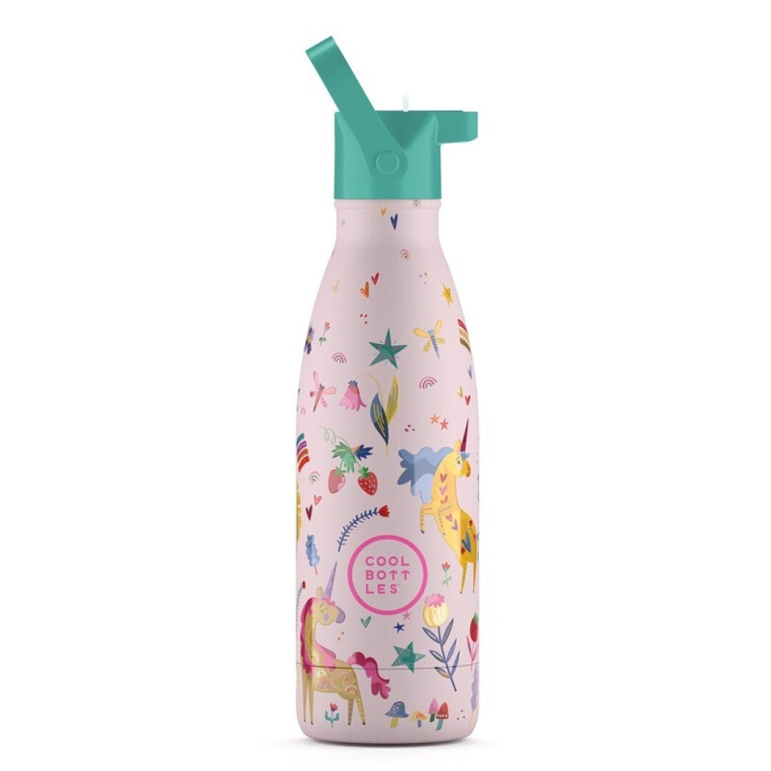 Botella Termo 350ml Cool Bottles FUNNY UNICORNS