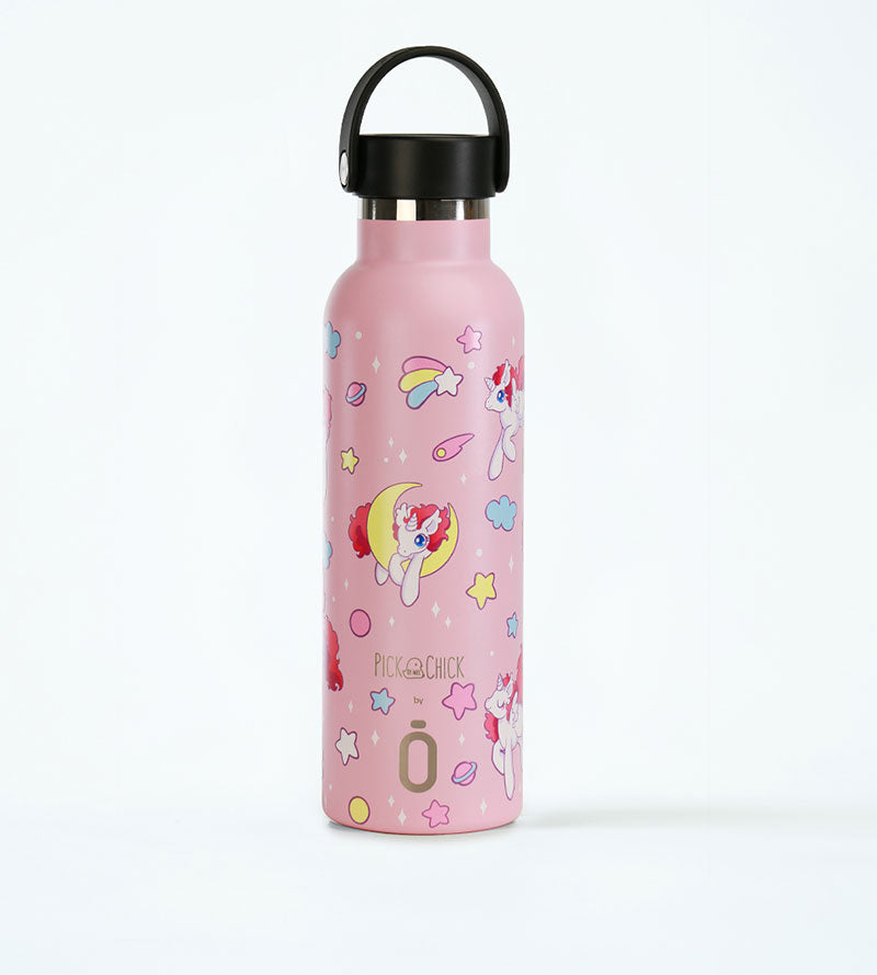 Botella Térmica Cerámica 60 Kawaii Unicorns Runbott