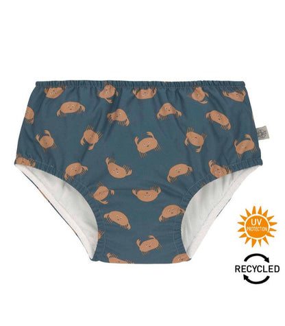 Bañador Pañal Crab Blue Lässig