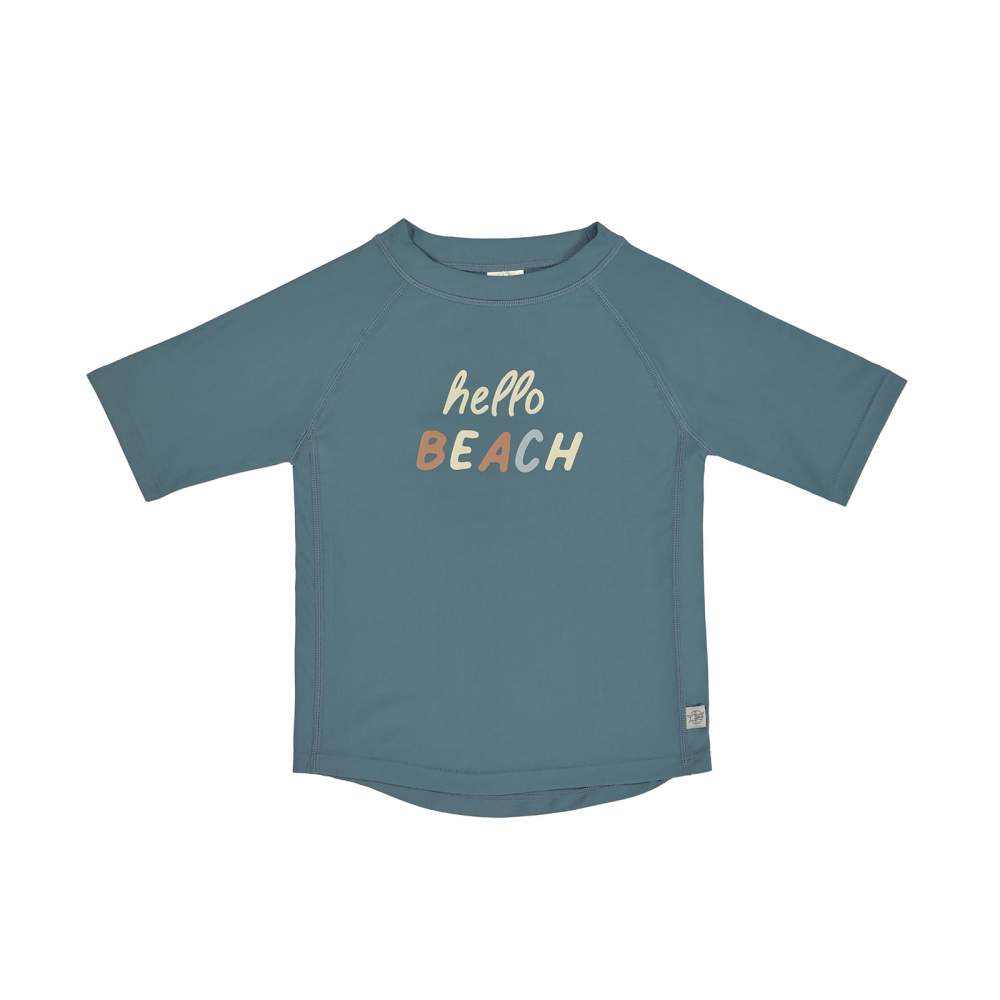 Camisa Manga Corta Hello Beach Blue Lässig