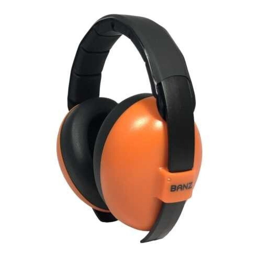 Cascos Antirruidos Bebé Banz 3-24 meses Naranja