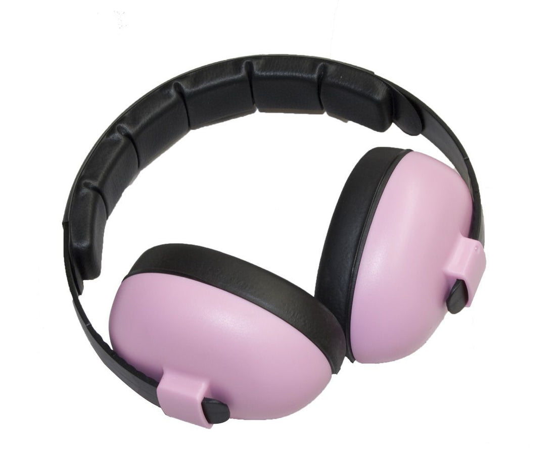 Cascos Antirruidos Bebé Banz 3-24 meses Rosa