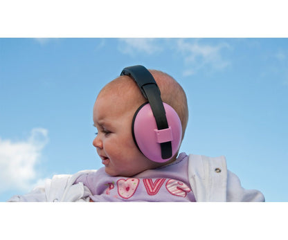 Cascos Antirruidos Bebé Banz 3-24 meses Rosa