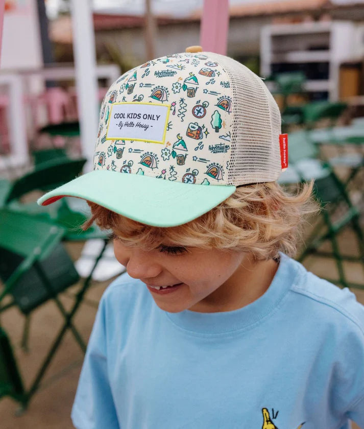 Gorra Visera Infantil + 6 años Adventure Hello Hossy